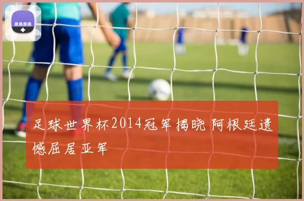 足球世界杯2014冠军揭晓 阿根廷遗憾屈居亚军